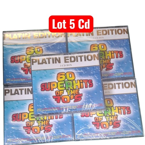 Lot coffrets super hits - 60,